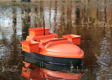 DEVC-202 orange remote control fishing bait boat radio smart brushless motor
