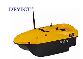 Remote Control Fishing Bait Boat remote range 350M  yellow ABS